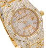 Audemars Piguet Royal Oak 15454BA 33MM Champagne Diamond Dial With 17.95 CT Diamonds