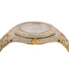 Audemars Piguet Royal Oak 15454BA 33MM Champagne Diamond Dial With 17.95 CT Diamonds