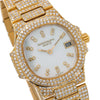 Patek Philippe 27MM White Diamond Dial With 11.75 CT Diamonds