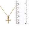 Unisex 14K YELLOW GOLD PENDANT WITH 0.8 CT DIAMONDS