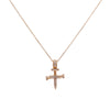 Unisex 14K Rose Gold Pendant with 0.26 CT Diamonds