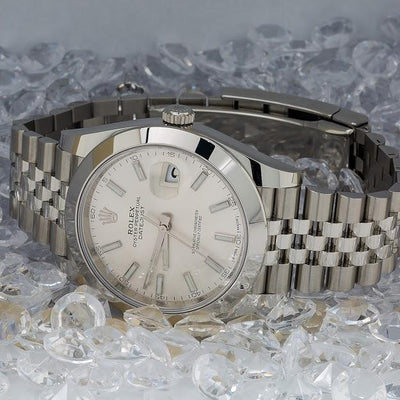 Rolex Datejust II 126300 41MM White Dial With Stainless Steel Jubilee Bracelet