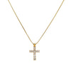 Unisex 14K Yellow Gold Pendant with 0.55 CT Diamonds