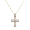 14k Yellow Gold Pendant with 3.9 Ct Diamonds