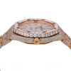 Audemars Piguet Royal Oak 15400OR 41MM White Diamond Dial With 27.75 CT Diamonds