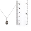 18K White Gold Drop Women's Pendant with 4.45CD