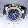 Breitling Bentley GMT A47362 49MM Black Dial With Rubber Bracelet