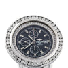 Breitling Navitimer World A24322 46MM Black Diamond Dial With 10.80 CT Diamonds