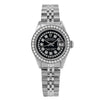 Rolex Datejust Ladies Diamond Watch, 26mm, Black Diamond Dial And Diamond Bezel 2 CT Of Diamonds