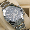 Rolex Daytona 116520 40MM Black Dial With Stainless Steel Bracelet