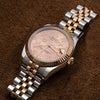 Rolex Datejust 178271 31MM Pink Flower Dial With Two Tone Bracelet