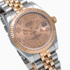 Rolex Datejust 178271 31MM Pink Flower Dial With Two Tone Bracelet