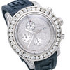 Breitling Super Avenger A13370 48MM White Diamond Dial With 20.50 CT Diamonds