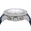 Breitling Super Avenger A13370 48MM White Diamond Dial With 20.50 CT Diamonds