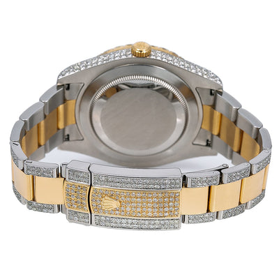 Rolex Datejust Diamond Watch, 116333 36mm, Champagne Diamond Dial With Two Tone Bracelet