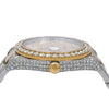 Rolex Datejust Diamond Watch, 116333 36mm, Champagne Diamond Dial With Two Tone Bracelet