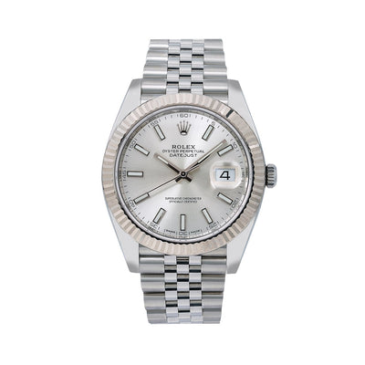 Rolex Datejust 126334 41MM Silver Dial With Stainless Steel Jubilee Bracelet