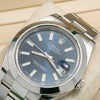 Rolex Datejust II 116300 41MM Blue Dial With Stainless Steel Oyster Bracelet