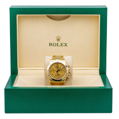 Rolex Daytona 116508 40MM Champagne Dial With Yellow Gold Bracelet