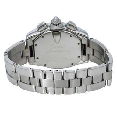 Cartier Roadster W62019X6 42 x 48 mm Silver Dial With Stainless Steel Bracelet