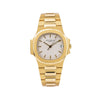 Patek Philippe Nautilus 3800 38MM White Dial With 18K Yellow Gold Bracelet