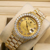 Rolex Day-Date Diamond Watch, 18038 36mm, Champagne Dial With 18.83 CT Diamonds