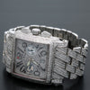 Franck Muller Conquistador Cortez 10000KCCD 45MM White Diamond Dial With White Gold Bracelet