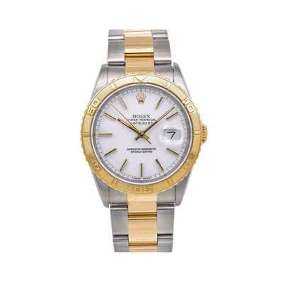 Rolex Datejust 16203 36MM White Dial With Two Tone Oyster Bracelet