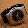 Hublot Classic Fusion Chronograph 521.NO.1181.LR 45MM Black Dial With Crocodile Skin Bracelet