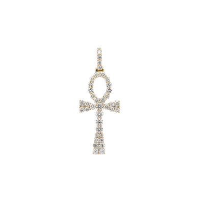 Unisex 14K Yellow Gold Pendant with 7.50 CT Diamonds