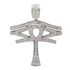 Unisex 14K White Gold Pendant with 2.70 CT Diamonds