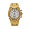 Audemars Piguet Royal Oak Chronograph 26022BA 39MM White Dial With Yellow Gold Bracelet