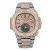 Patek Philippe Nautilus 5980/1AR 40.5MM Champagne Diamond Dial With 23.50 CT Diamonds