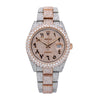 Rolex Datejust Diamond Watch, 126301 41mm, Champagne Diamond Dial With 21.25 CT Diamonds