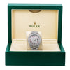 Rolex Datejust II Diamond Watch, 116300 41mm, Silver Diamond Dial Flower Set With 19.75 CT Diamonds