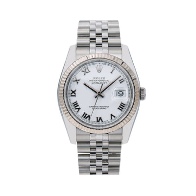 Rolex Datejust 116233 36MM Silver Dial With Stainless Steel Bracelet