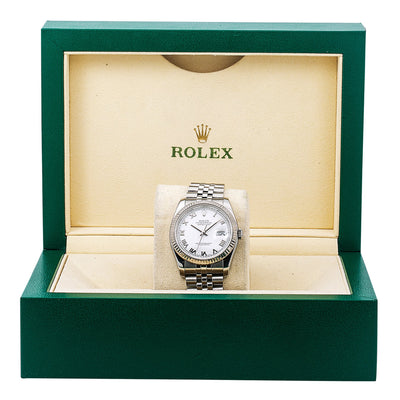 Rolex Datejust 116233 36MM Silver Dial With Stainless Steel Bracelet