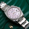 Rolex Datejust Diamond Watch, 116234 36mm, Pink Diamond Dial With 1.20 CT Diamonds