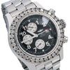 Breitling Super Avenger A13370 48MM Black Dial With Stainless Steel Bracelet