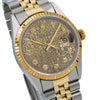 Rolex Datejust Diamond Watch, 16013 36mm, Champagne Diamond Dial With 1.20 CT Diamonds