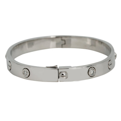 18K WHITE GOLD WOMEN'S BRACELET WITH 0.5 CT DIAMONDS