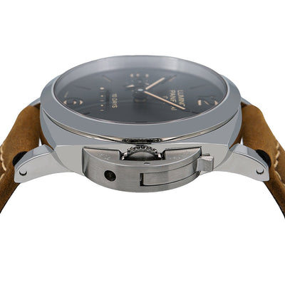 Panerai Luminor 1950 10 Days GMT PAM00533 44MM Black Dial With Calf Skin Bracelet