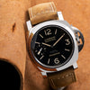 Limited Edition Panerai Special Editions PAM00541 44MM Black Dial With Brown Calf Skin Bracelet