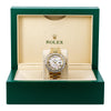 Rolex Day-Date Diamond Watch, 1803 36mm, White Mother of Pearl Diamond Dial With Yellow Gold Bracelet