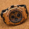 Audemars Piguet Royal Oak Offshore Chronograph 2640OR 44MM Champagne Dial With Rubber Bracelet