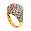 LADIES 18K YELLOW GOLD WITH 2.24 CT HAND RING