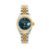 Rolex Lady-Datejust 69173 26MM Blue Dial With Two Tone Jubilee Bracelet