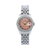 Rolex Lady-Datejust Diamond Watch, 179160 26mm, Salmon Dial With 0.80 CT Diamonds