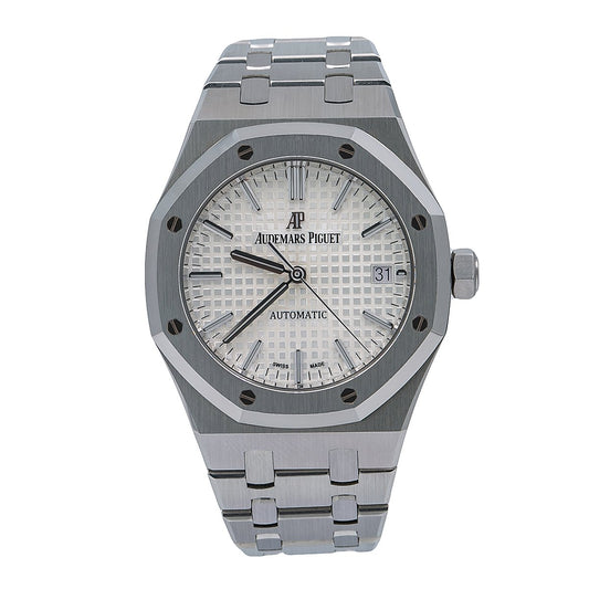 Audemars Piguet Royal Oak Self Winding 15450ST 37MM White Dial With Stainless Steel Bracelet