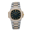 Patek Philippe Nautilus 3800 37MM Black Dial With 12.25 CT Diamonds